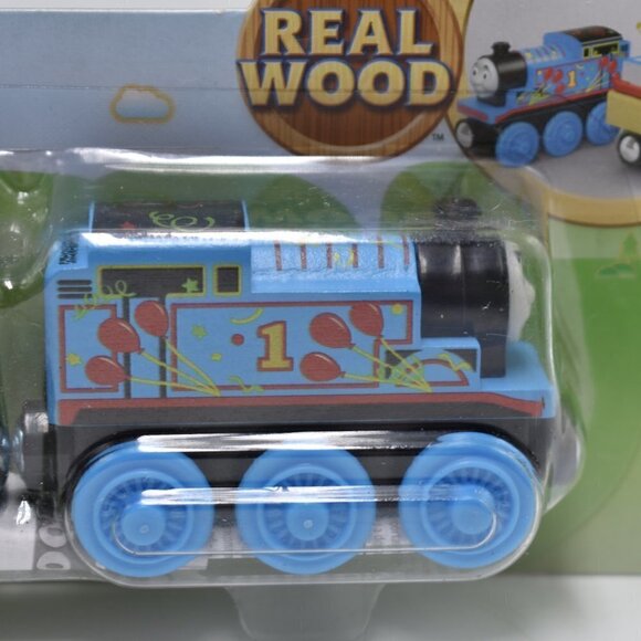 Fisher-Price Thomas and Friends Wood Birthday Train Wooden Railway NEW 2019 - Picture 3 of 13